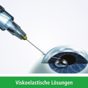 Viskoelastische Lösung für die Augenoperation